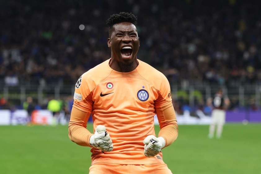 Onana từng là thủ môn xuất sắc nhất Champions League