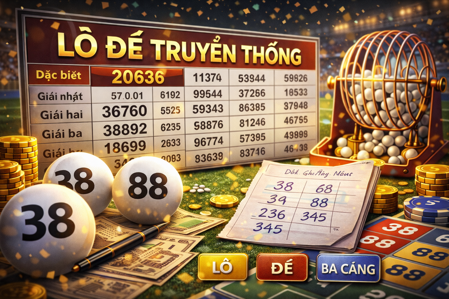 Lô đề truyền thống và giải thưởng