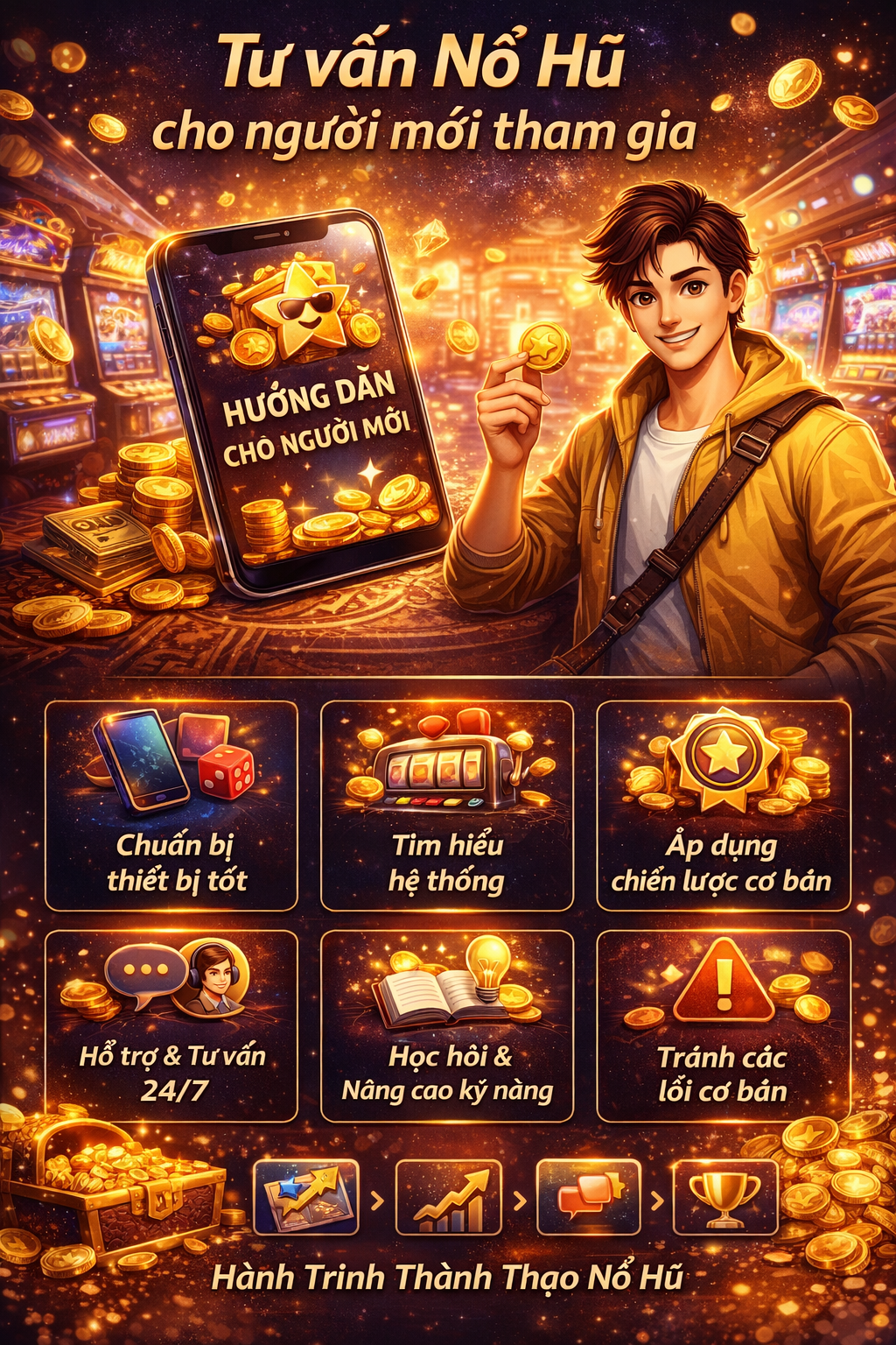 Hướng dẫn cho người chơi Nổ Hũ