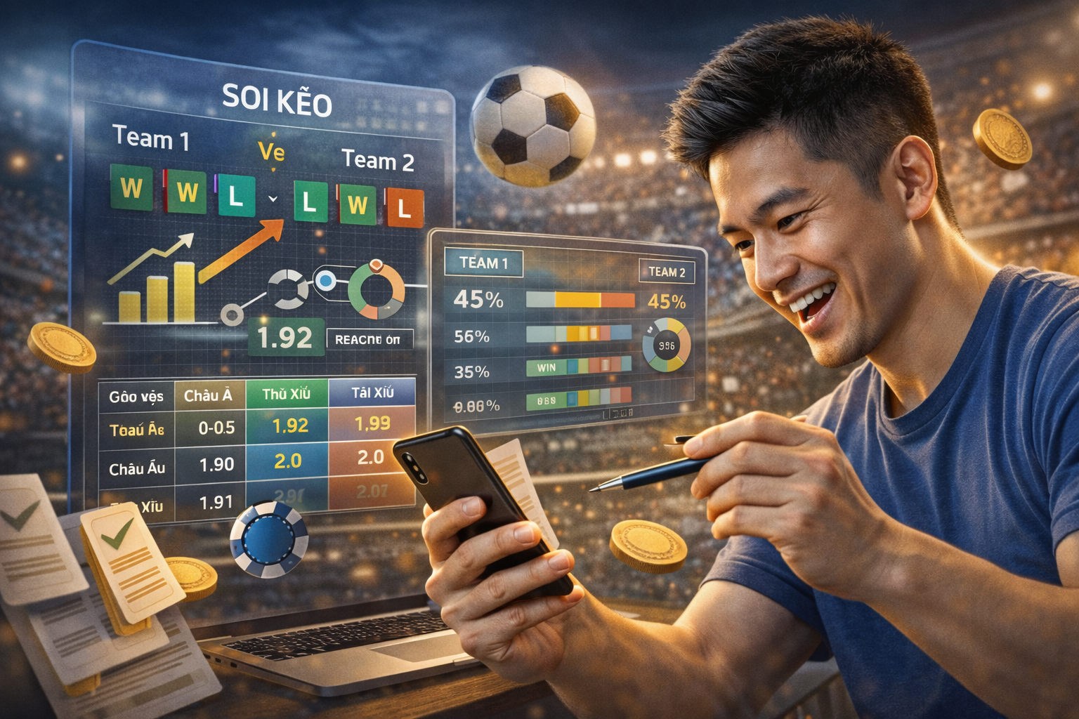 Xem kèo sớm và kèo sát giờ